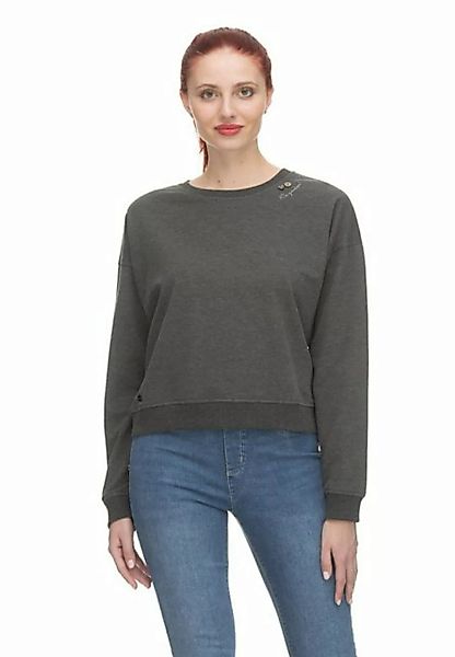 Ragwear Sweater Ragwear Damen Sweater BLESED 2311-30002 Dark Grey 3012 Dunk günstig online kaufen
