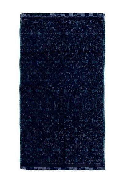 PiP Studio Duschtuch PIP Studio Duschtuch Tile de Pip Dark Blue 70x140 cm J günstig online kaufen