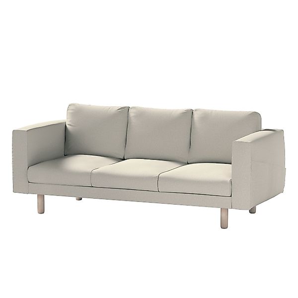 Bezug für Norsborg 3-Sitzer Sofa, beige, Norsborg 3-Sitzer Sofabezug, Amste günstig online kaufen