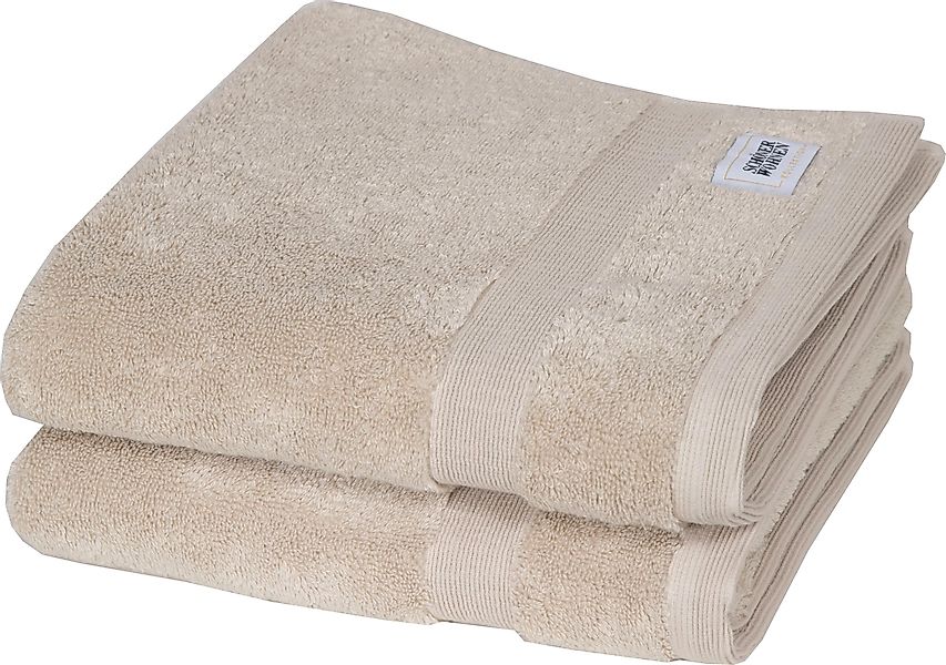 SCHÖNER WOHNEN-Kollektion Handtücher Cuddly, Frotteevelours (2-St), günstig online kaufen