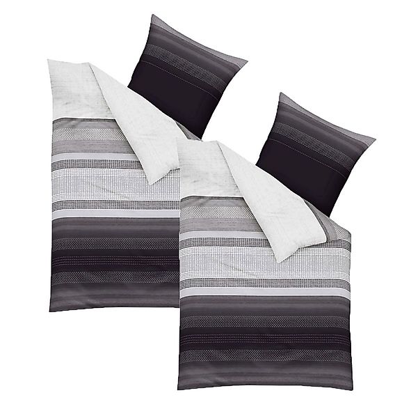 JACK Partnerbettwäsche JACK by Kaeppel 4 tlg. Fein Biber Bettwäsche Profile günstig online kaufen