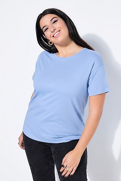 Studio Untold T-Shirt Basic-Shirt Relaxed Shape überschnittene Schultern günstig online kaufen