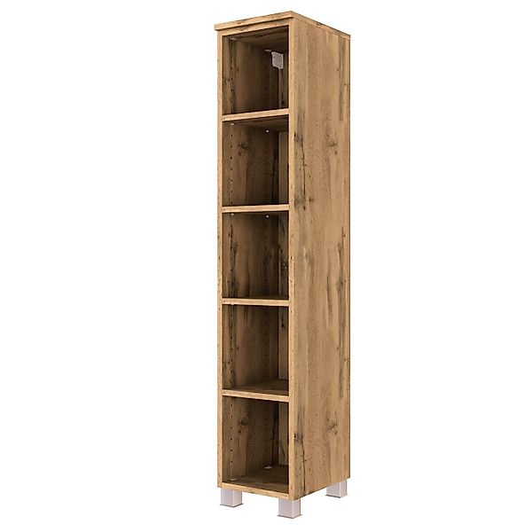 Held Möbel Midiregal Pisa 25 cm Wotaneiche günstig online kaufen