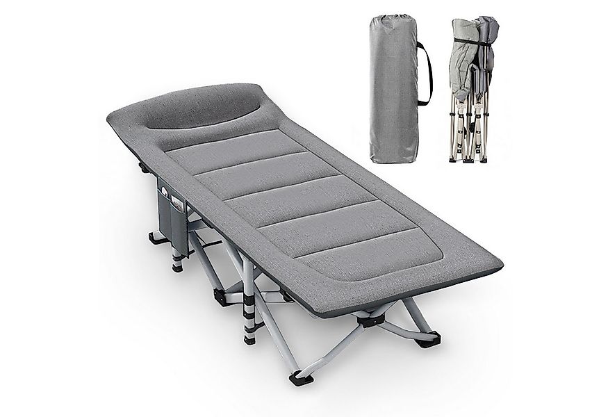 CALIYO Feldbett Mit Dicker Matratze Klappbett Campingbett bis 150 kg (200 x günstig online kaufen