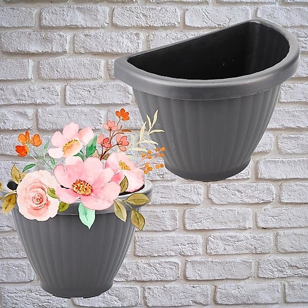 GarPet Blumentopf Blumentopf Wand Wandgefäß Wandampel günstig online kaufen