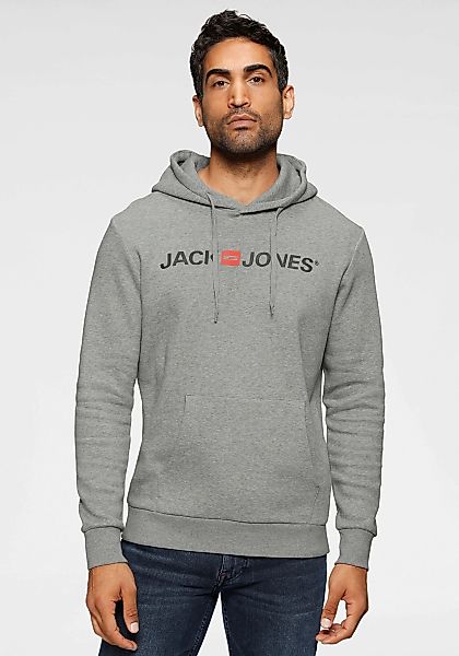 Jack & Jones Logo Kapuzenpullover 2XL Navy Blazer günstig online kaufen