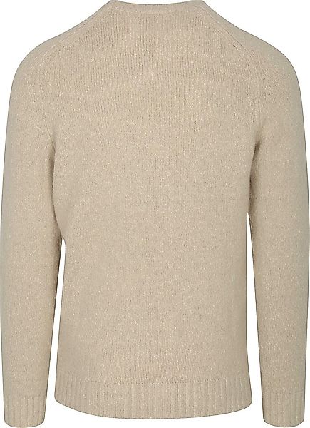 Profuomo Pullover Boiled Wool Ecru - Größe XXL günstig online kaufen