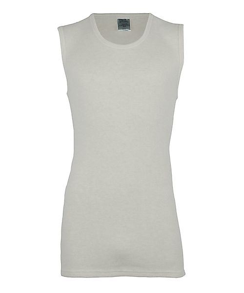 wobera NATUR Unterhemd Herrenunterhemd ohne Arm oder Tanktop aus Schurwolle günstig online kaufen
