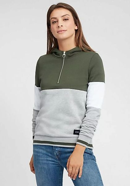 OXMO Hoodie OXOmara Kapuzenpullover mit Reißverschluss günstig online kaufen