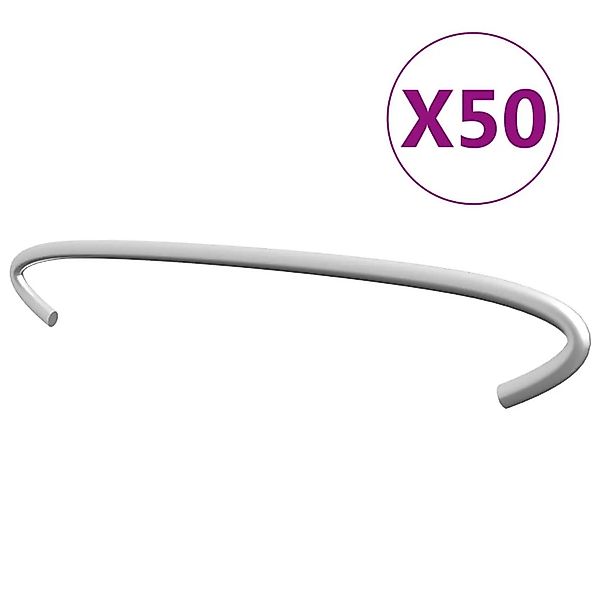 vidaXL Gabionen-Distanzhalter 50 Stk Verzinkter Stahl 20 cm 145619 günstig online kaufen