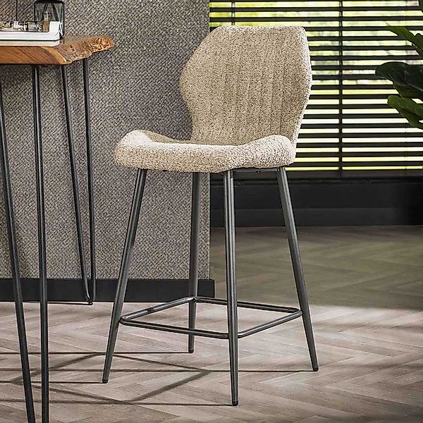 Barhocker Küche in modernem Design aufwendigen Steppungen (2er Set) günstig online kaufen