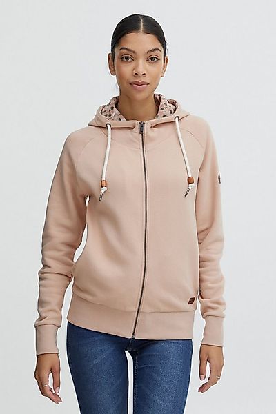 OXMO Kapuzensweatjacke OXUlla Kapuzensweatjacke mit Kordelzug günstig online kaufen