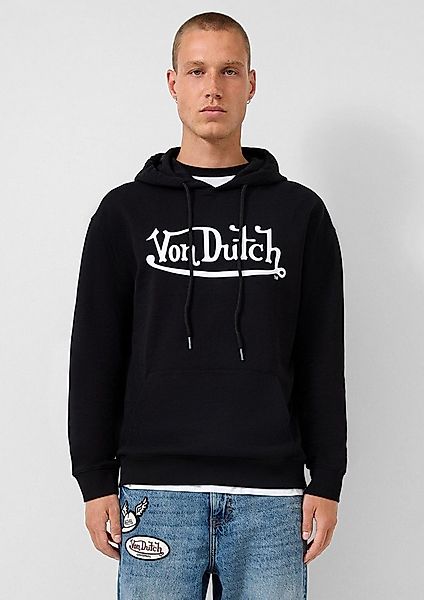 QS Sweatshirt Sweatshirt Hoodie mit Frontdruck, QS x Von Dutch günstig online kaufen