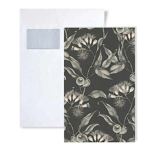 PROFHOME 1 MUSTERSTÜCK S-394302-GU DIN A4 MUSTER der Floralen Tapete günstig online kaufen
