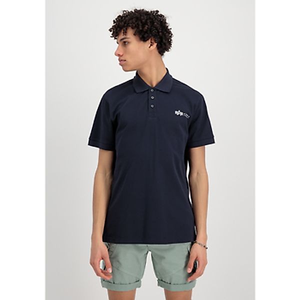 Alpha Industries  Poloshirt Basic Polo Small Logo - rep.blue günstig online kaufen