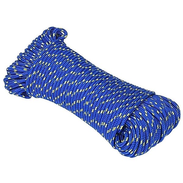 Vidaxl Bootsseil Blau 4 Mm 25 M Polypropylen günstig online kaufen