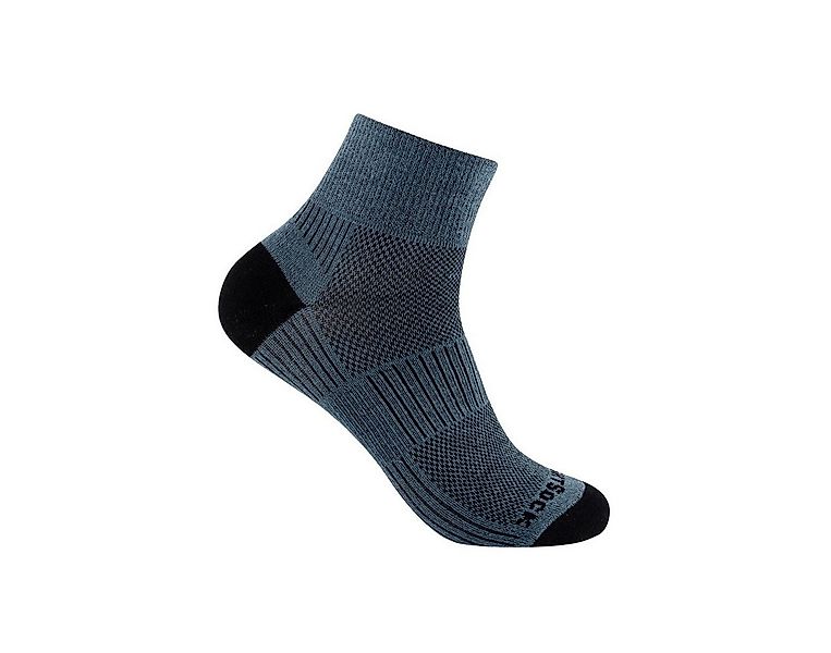 Wrightsock Sportsocken Quarter Coolmesh II (dünn, atmungsaktiv, bequem) gra günstig online kaufen