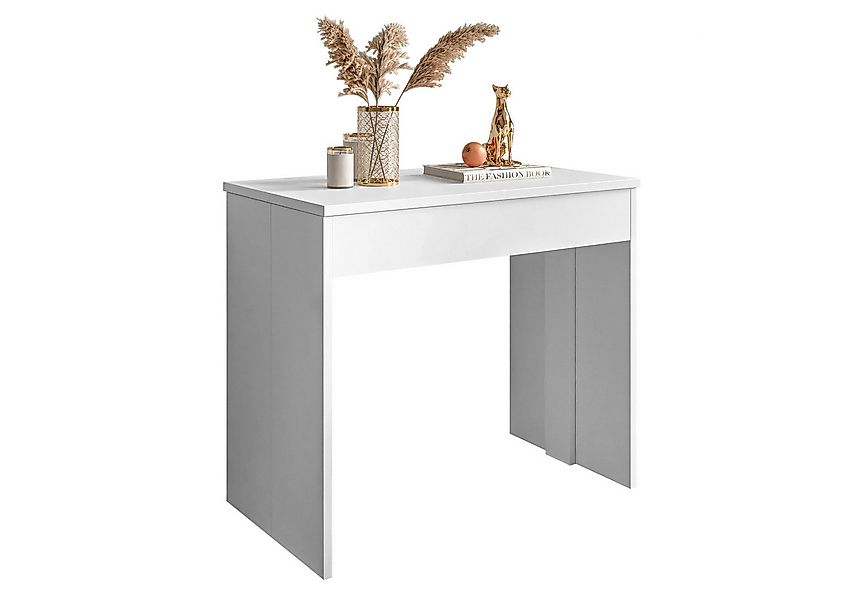 Lookway Konsolentisch WHITE Ausziehbar Esstisch, Breite: 50 - 302 cm günstig online kaufen