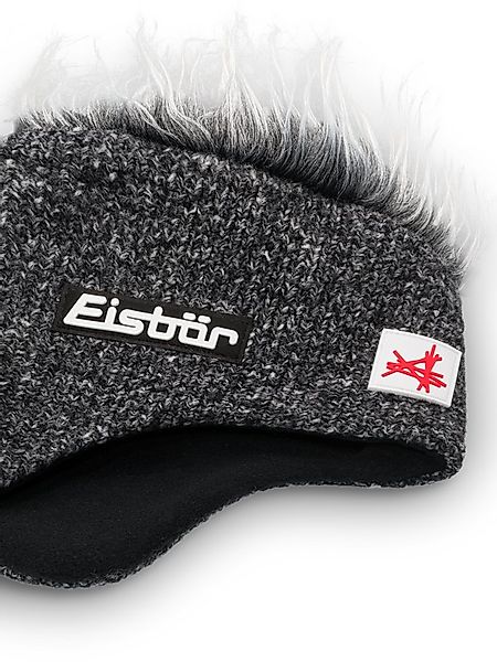 Eisbär Strickmütze COCKER SA GRAFIT/GRAUMELE günstig online kaufen