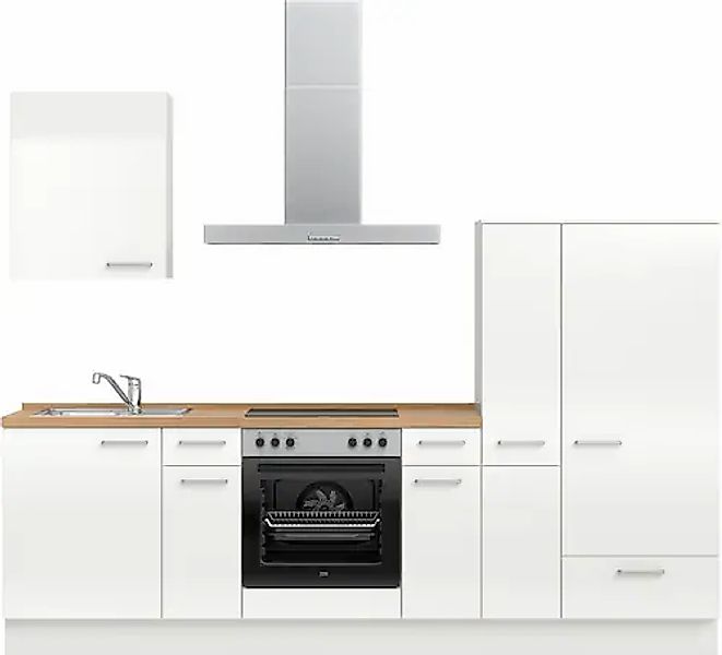 nobilia® Küchenzeile »"Flash I"«, vormontiert, Ausrichtung wählbar, Breite günstig online kaufen