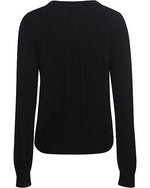 Reitmayer Trachtenjacke Strickjacke mit Samtband günstig online kaufen