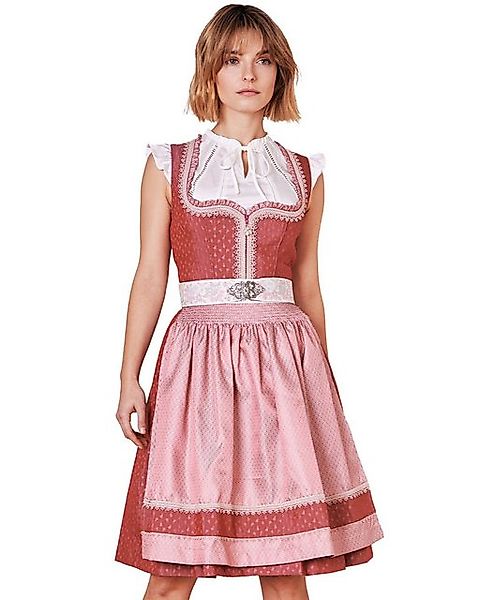 Krüger Madl Dirndl Dirndl 'Roxanne' 417567, Rose 60cm günstig online kaufen