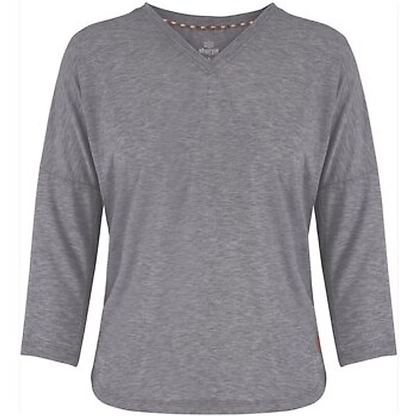 Sherpa  Langarmshirt Sport ASHA V-NECK 3/4 SLEEVE TOP Kharani Grey SW21024- günstig online kaufen