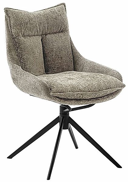 MCA furniture Esszimmerstuhl "PARKER", Strukturstoff, (2er-Set), drehbar 36 günstig online kaufen