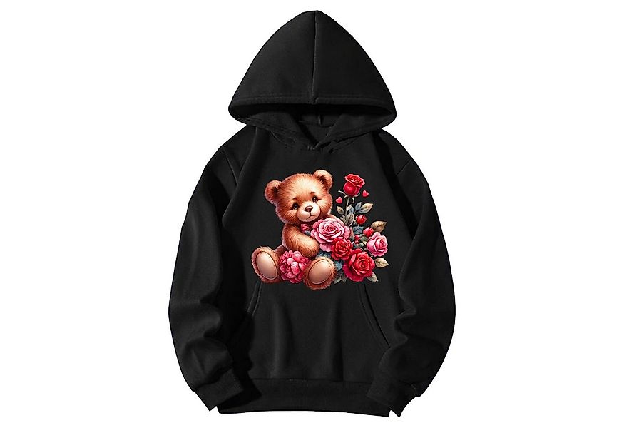 Banco Hoodie Damen Oversized Hoodie Kapuzenpullover Valentinstag Größen XS günstig online kaufen