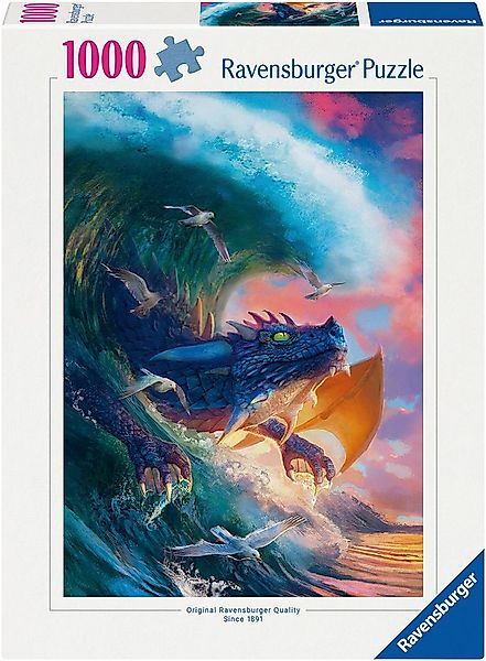 Ravensburger Puzzle Drachenrennen, 1000 Puzzleteile, Made in Germany günstig online kaufen