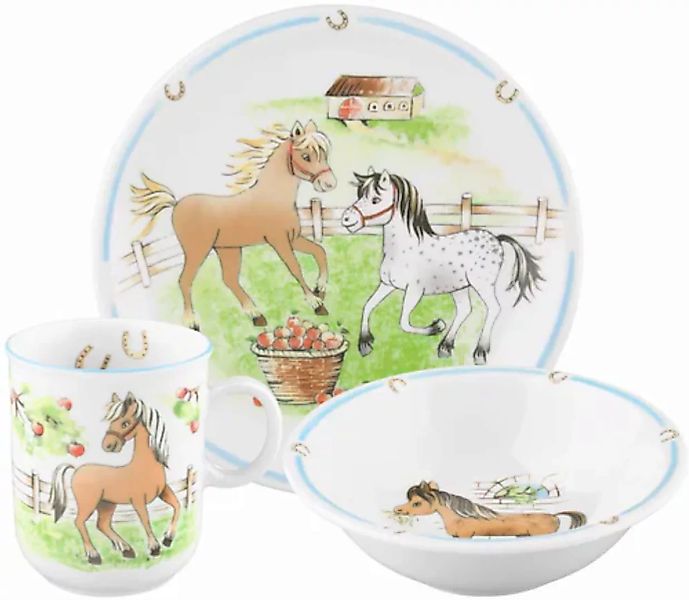 Seltmann Weiden Kindergeschirr-Set »Compact Mein Pony«, (Set, 3 tlg.), Made günstig online kaufen