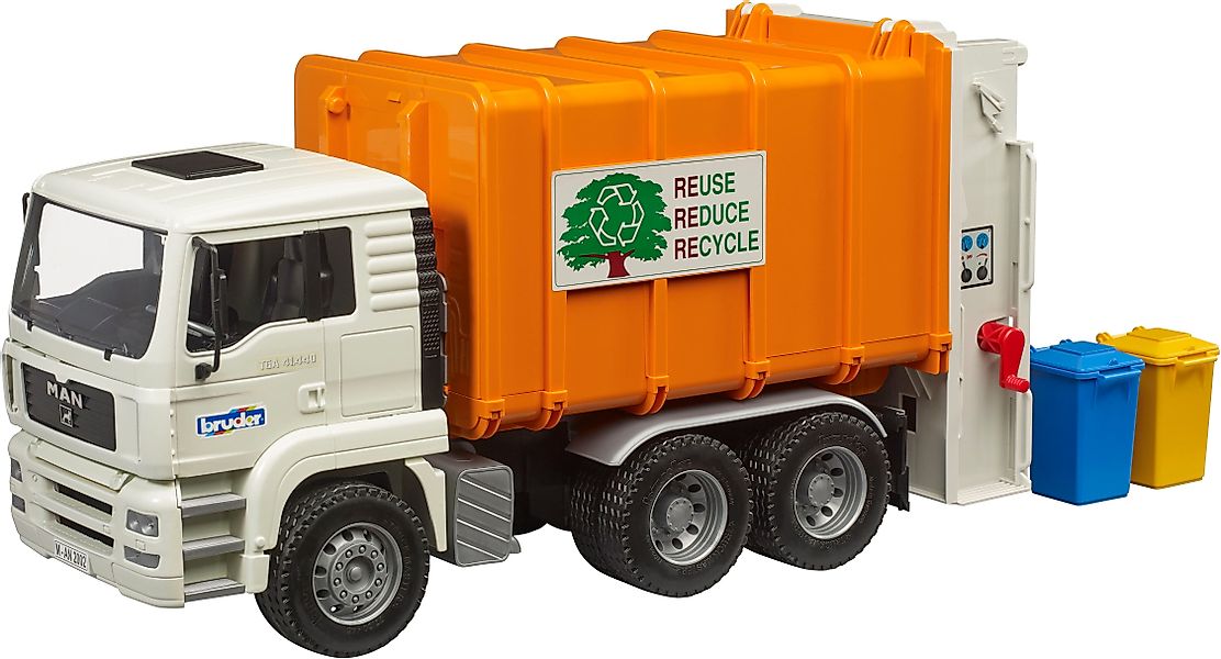Bruder® Spielzeug-Müllwagen MAN TGA Müll-LKW Hecklader günstig online kaufen