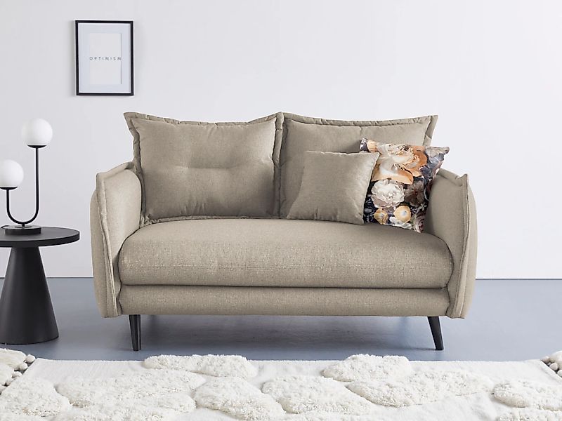 Home affaire 2-Sitzer "Lazio" inklusive 1 Stk. Wende- und 1 Stk. Zierkissen günstig online kaufen