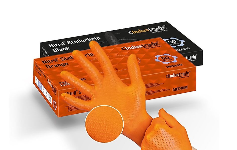 MediTrade Einweghandschuhe Meditrade Nitril StellarGrip Nitril günstig online kaufen