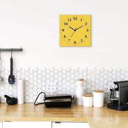 Artland Wanduhr "Uni Trendfarben" wahlweise mit Quarz- oder Funkuhrwerk, la günstig online kaufen