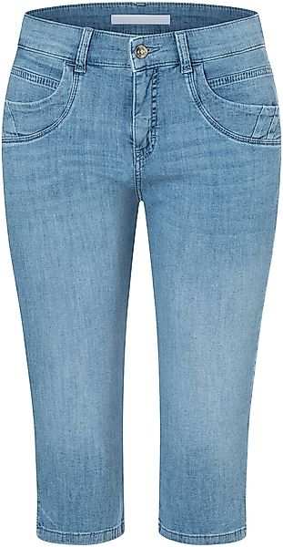 MAC Caprijeans "CAPRI", Eingelegte Zierfalten am Saum günstig online kaufen