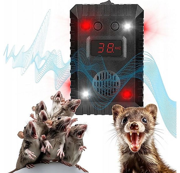 VIVIHEYDAY Ultraschall-Tierabwehr Marderschreck Auto mit Blitzlicht - Flexi günstig online kaufen