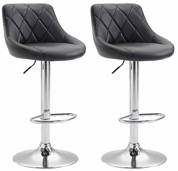 CLP Barhocker Lazio Kunstleder (2er Set, günstig online kaufen