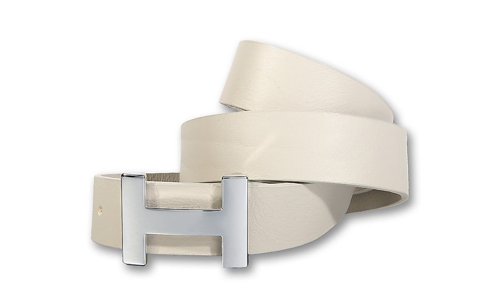 Silbergift Koppelgürtel Koppelgürtel aus seidig glänzendem Nappaleder günstig online kaufen