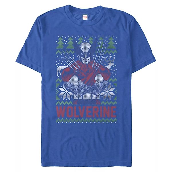 Marvel - X-Men - Wolverine Logan Sweater - Weihnachten - Männer T-Shirt günstig online kaufen
