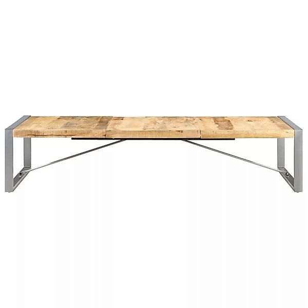 Couchtisch 180x90x40 Cm Raues Mangoholz günstig online kaufen