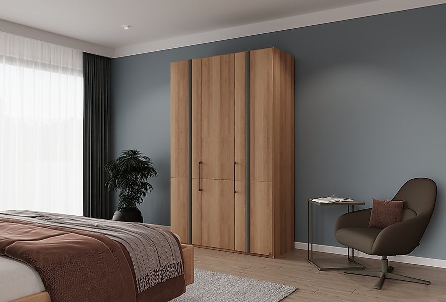 Musterring Drehtürenschrank "Sorrent, Kleiderschrank, teilmassiv Eiche", (m günstig online kaufen