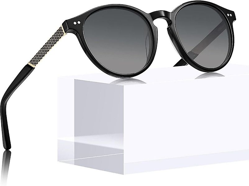 LuxusKollektion Retrosonnenbrille Vintage Runde Sonnenbrille Damen günstig online kaufen