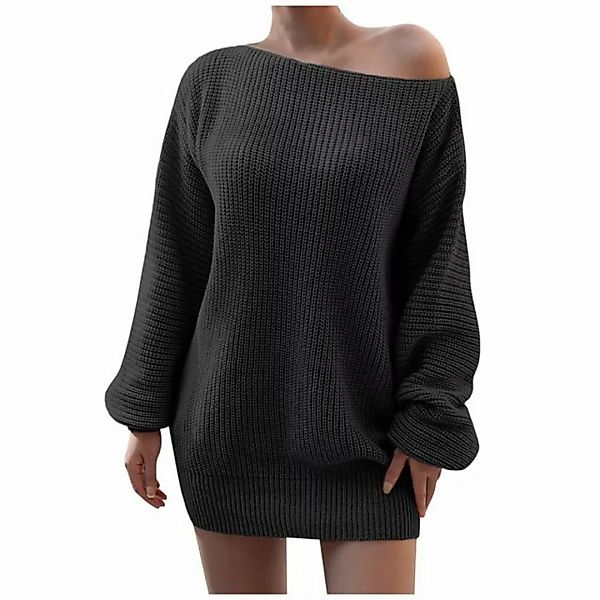 AFAZ New Trading UG Langarmshirt Damen Herbst und Winter Langarm Sexy U-Boo günstig online kaufen