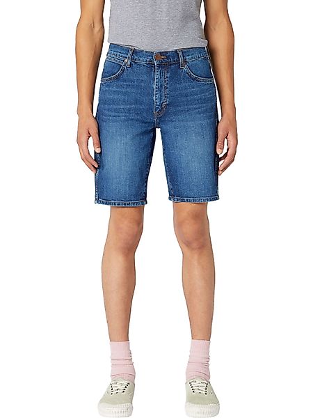 Wrangler Herren 5 Pocket Short - Blau - Game On günstig online kaufen