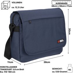 EAAKIE Umhängetasche Enrico Benetti Arbeitstasche Umhängetasche günstig online kaufen
