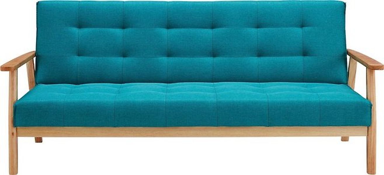 SalesFever Schlafsofa Skagen, Sofa, 3-Sitzer, mit Holzgestell, 60° Relax- u günstig online kaufen