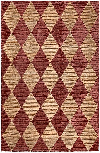 FLAIR RUGS Teppich "Effie Diamond" rechteckig 5 mm Höhe handgeknüpft günstig online kaufen