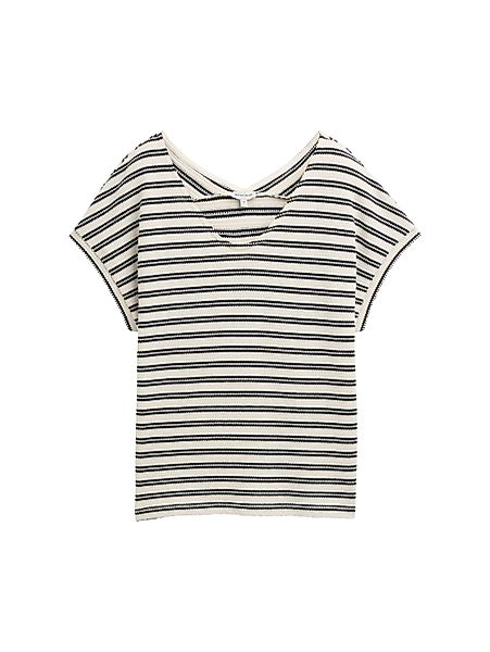 TOM TAILOR T-Shirt T-Shirt mit Streifenmuster günstig online kaufen