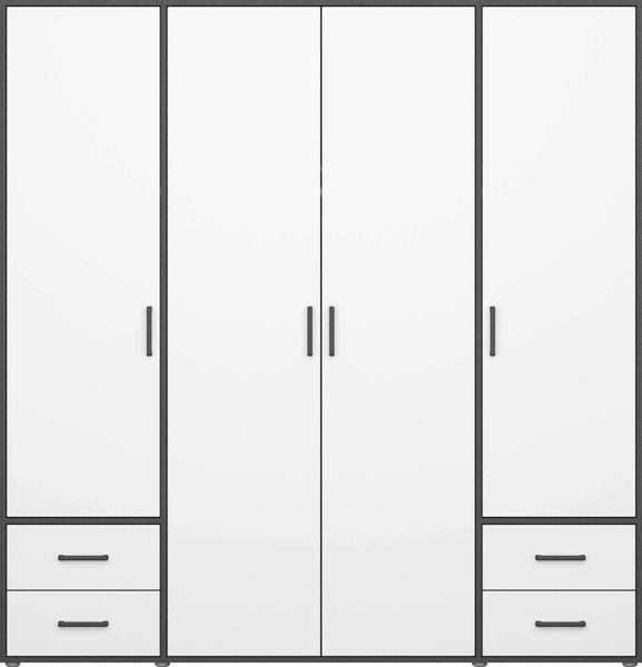 rauch Drehtürenschrank "Kleiderschrank Schrank Garderobe Wäscheschrank VOYA günstig online kaufen